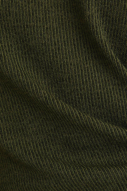 ROUND NECK LONG SLEEVE SIDE TIE DRESS