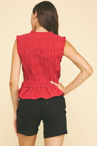 Penny Smocked Top