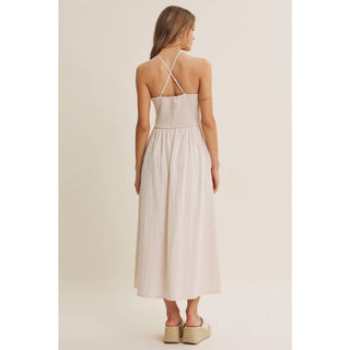 Sunset Terrace Halter Dress