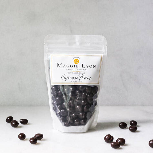 8oz Dark Chocolate Espresso Beans