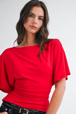 Carolina Sky Back Tie Top