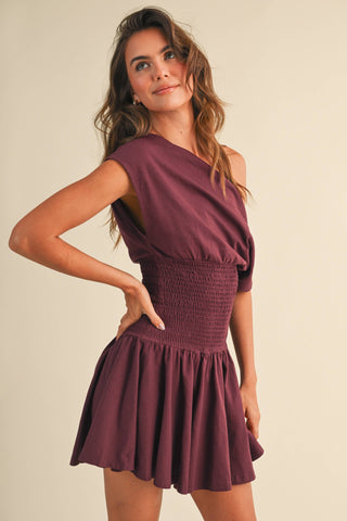 Flirty Girl Off Shoulder Dress