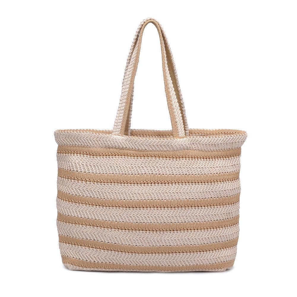 Ophelia Striped Beach Summer Tote