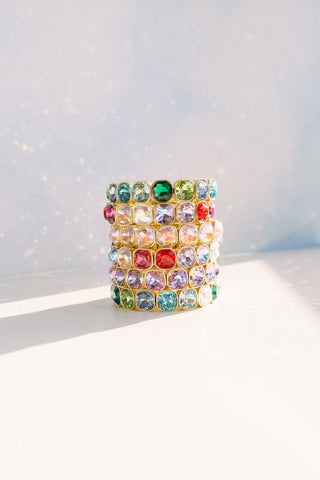 Lila Crystal Bracelet