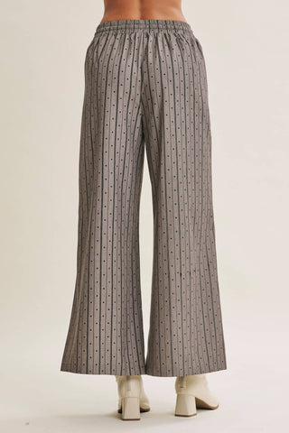 EVERYDAY POLKA DOT PINSTRIPE PANTS