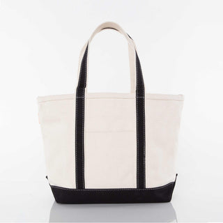 Custom Embroidered Canvas Tote Bag-Medium Size