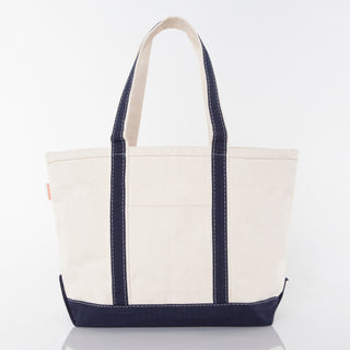 Custom Embroidered Canvas Tote Bag-Medium Size