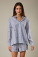 NAVY-WHITE STRIPE