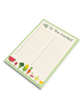 Off To The Market Notepad
