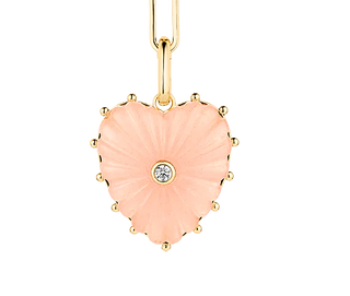 Let Your Heart Lead- Gemstone Pendant Necklace- Heart Center