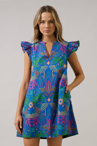 Evalyn Ruffle Mini Dress
