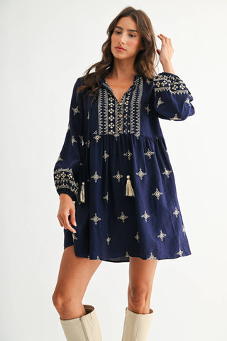 Beach Trip Tassel Dress