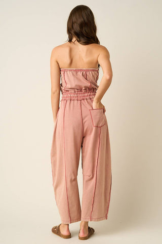 SAGE BARREL LEG JUMPSUIT