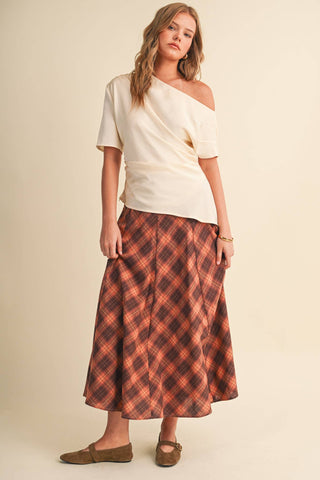 Silk and Sway Asymmetrical Blouse
