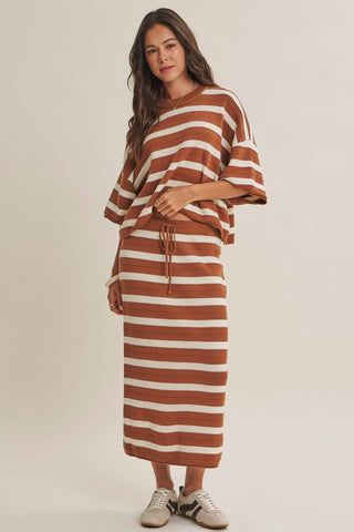 WEEKEND IN CANNES SWEATER SET
