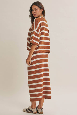 WEEKEND IN CANNES SWEATER SET