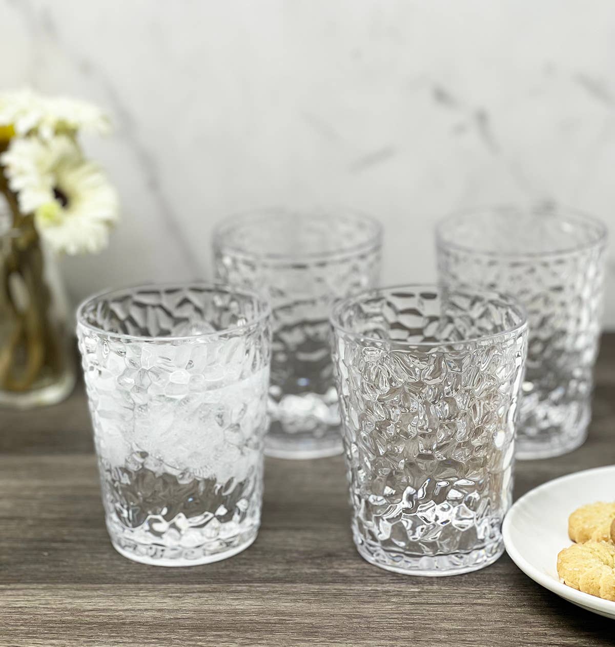 3601 Acrylic Set of 4  16 oz. DOF Tumblers