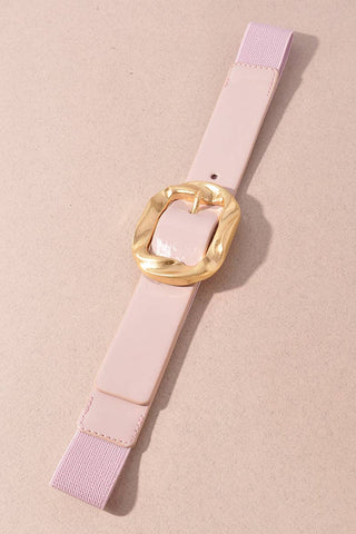 Square Buckle Elastic Belt