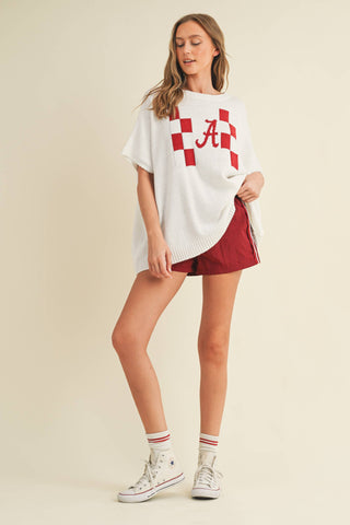 RAH RAH LACE TRIM GAME DAY SHORTS