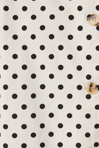 Polka Dot Boxy Jacket