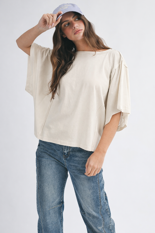 Dolman Short Sleeve Top