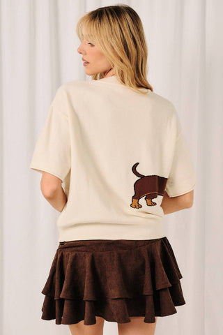 Bella Bridgeta Doxie Sweater