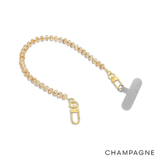 Rondelle Crystal Phone Strap