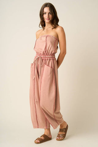 SAGE BARREL LEG JUMPSUIT