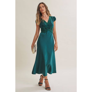 GRACEFUL DRAPE DRESS