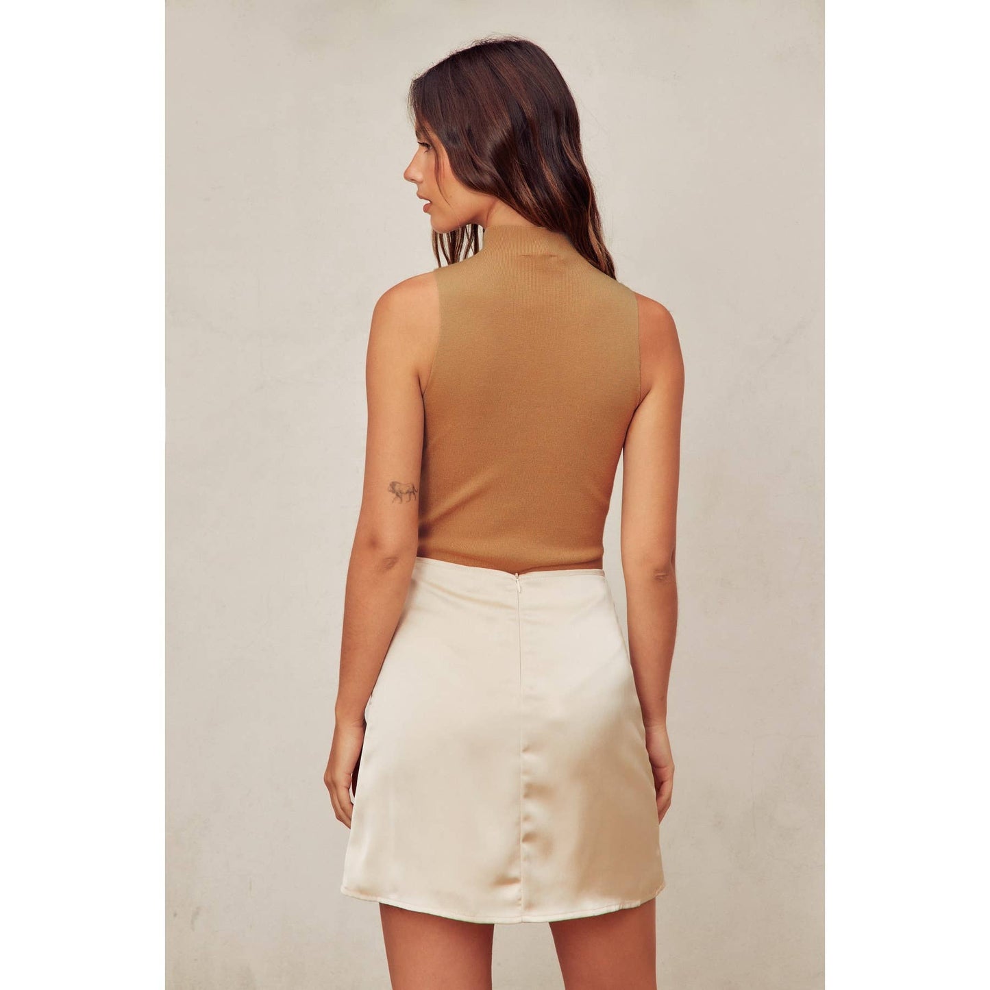 Perfect Layer mock Knit Bodysuit