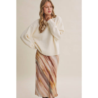 AUTUMN PICNIC BOW SWEATER