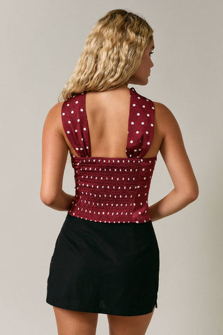 Team Spirit Polka Dot Top