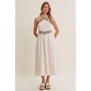 Sunset Terrace Halter Dress