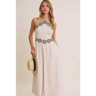 Sunset Terrace Halter Dress