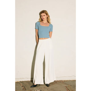 Extra Wide Leg Pull-On Pants