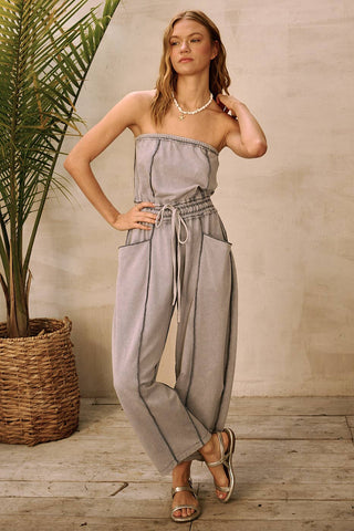 SAGE BARREL LEG JUMPSUIT