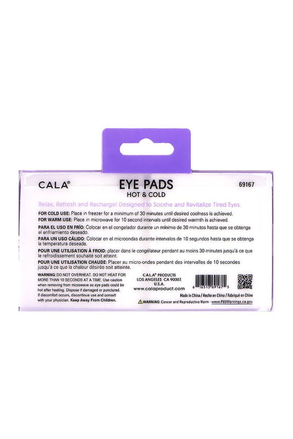 CALA 69167x Hot & Cold Eye Pads Rainbow - 12pc