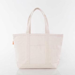 Custom Embroidered Canvas Tote Bag-Medium Size