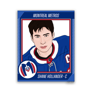 Shane Hockey Trading Card Sticker