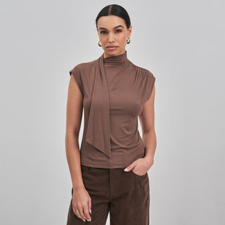 Scarf top