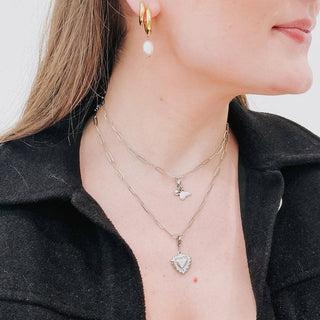 Chanelle Charm Bar Necklace Chains - WATERPROOF Wholesale