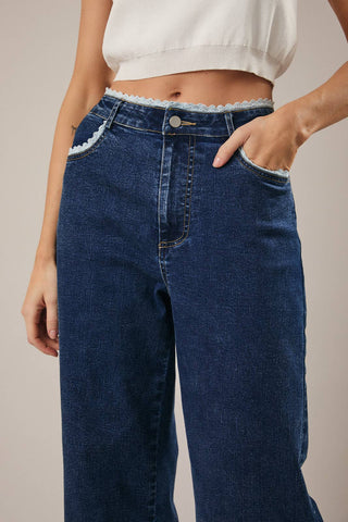 Cecelia Lace Jean