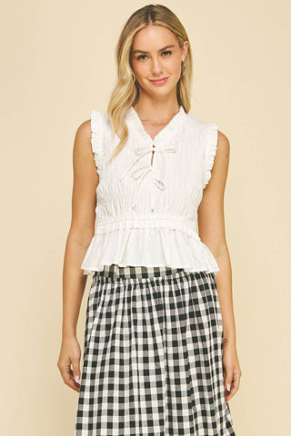 Penny Smocked Top