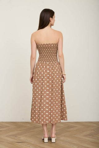 Latte Please Strapless Dress