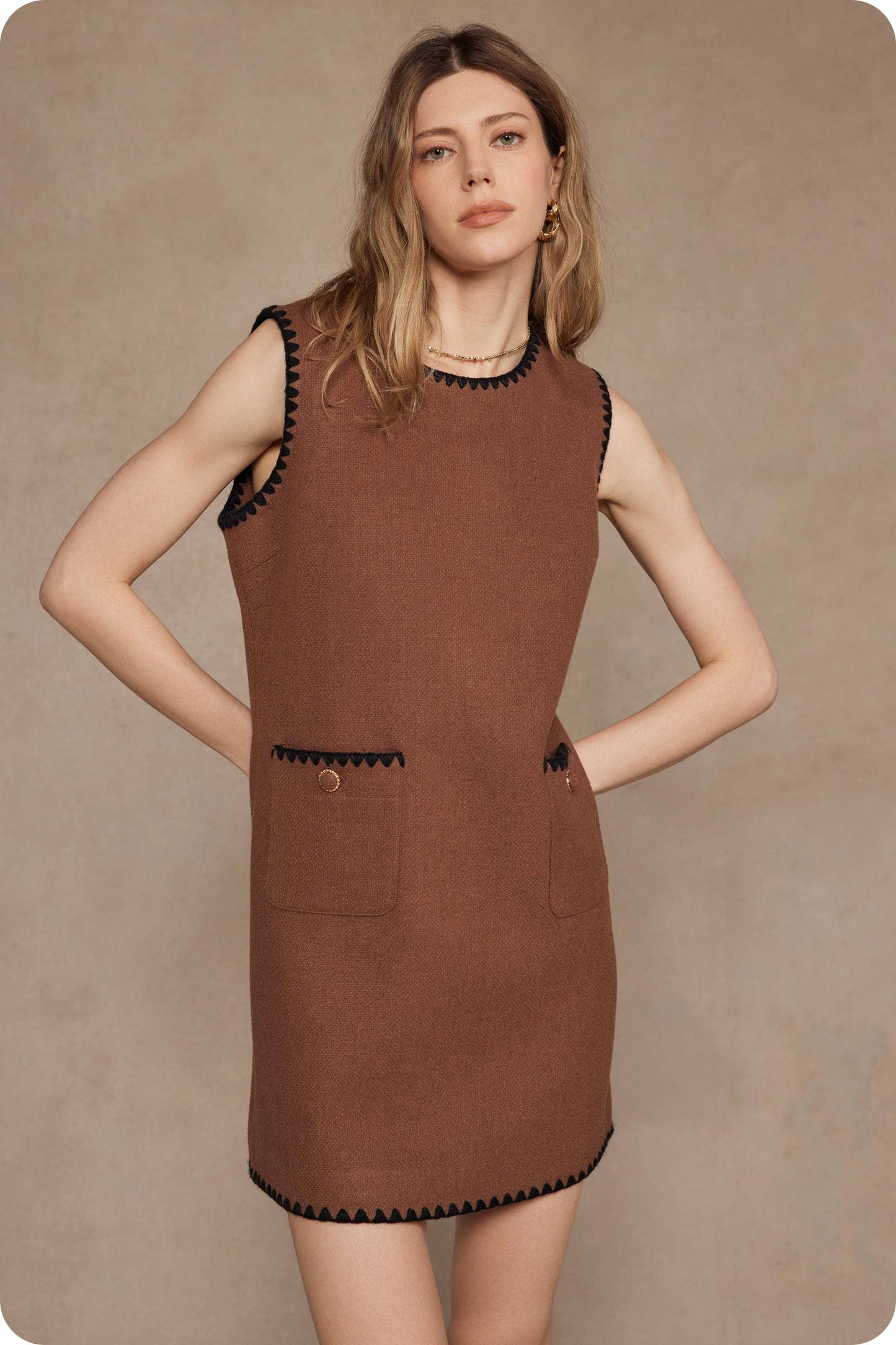 Chelsea Boucle Mini Dress