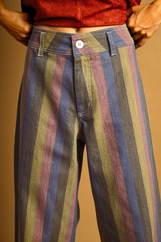 MULTI COLOR PANEL PANTS