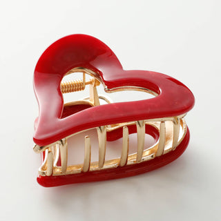 Juliette Valentine | Small Heart Metal Claw Clip