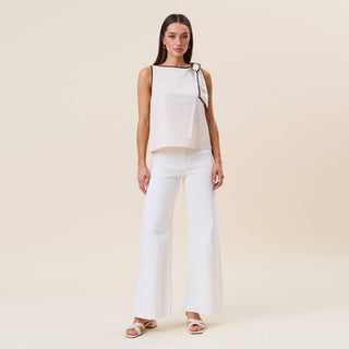 Bella Bow shoulder top