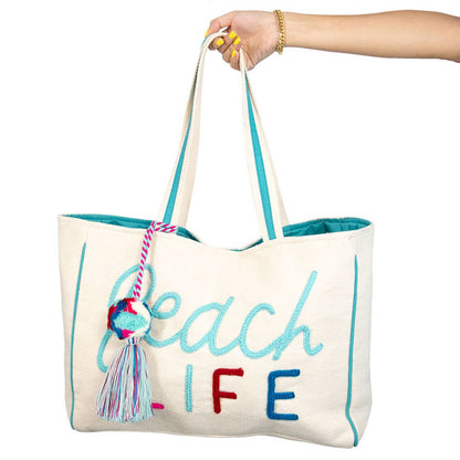 Beach Life Tote Beach Bag