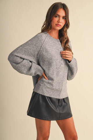 The Everyday Henley Sweater